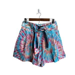Alla Berman Amanda Shorts Tie-Dye Womans Large NWT